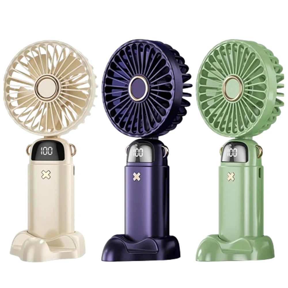Foldable Rechargeable Hand Fan