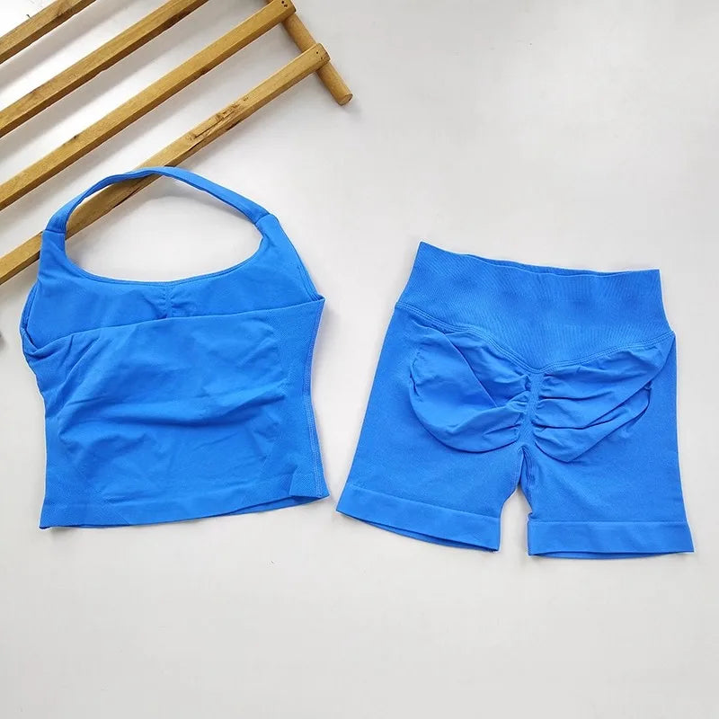 CuteFit Seamless Activewear Two-Piece Set