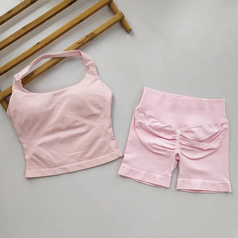 CuteFit Seamless Activewear Two-Piece Set