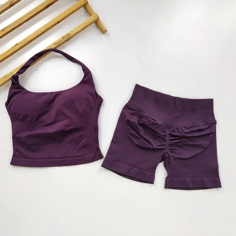 CuteFit Seamless Activewear Two-Piece Set
