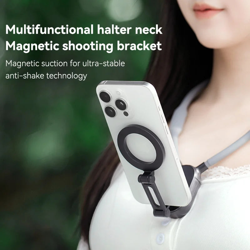 Magnetic Neck Mount Phone Holder