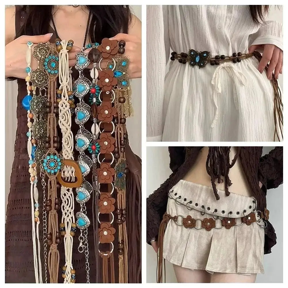 Boho Tassel Waist Chain