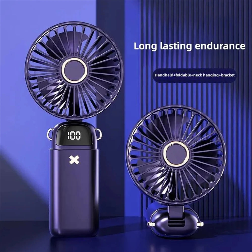 Foldable Rechargeable Hand Fan