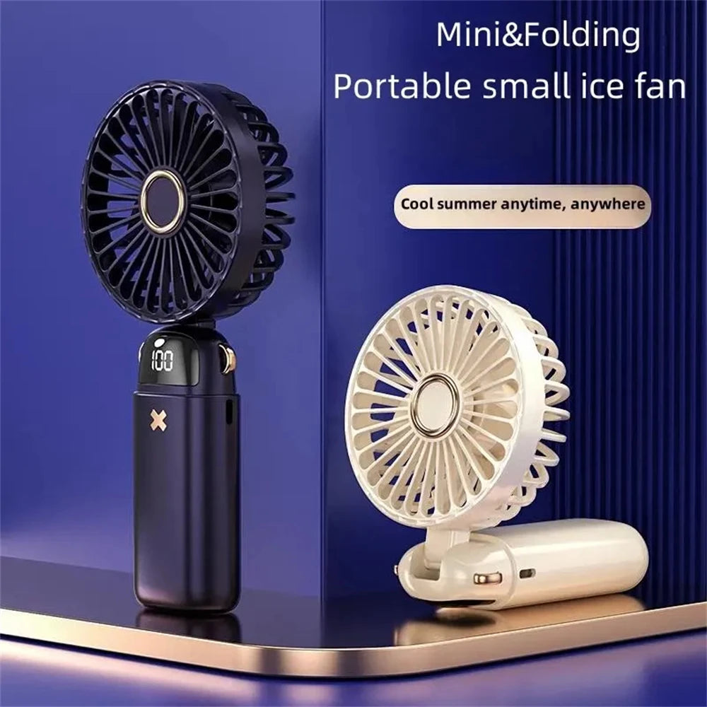 Foldable Rechargeable Hand Fan