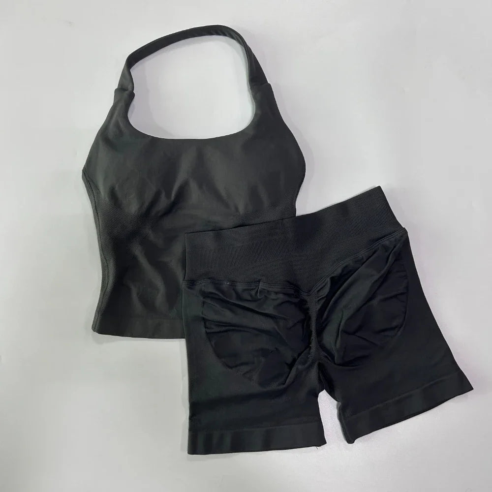 CuteFit Seamless Activewear Two-Piece Set