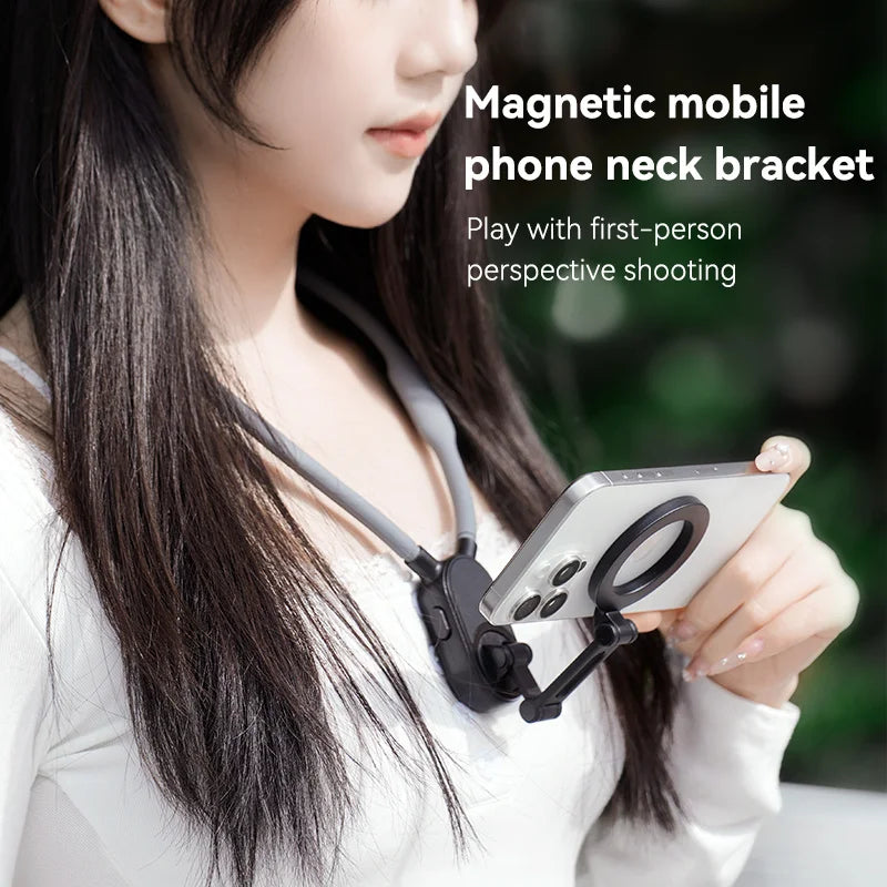 Magnetic Neck Mount Phone Holder